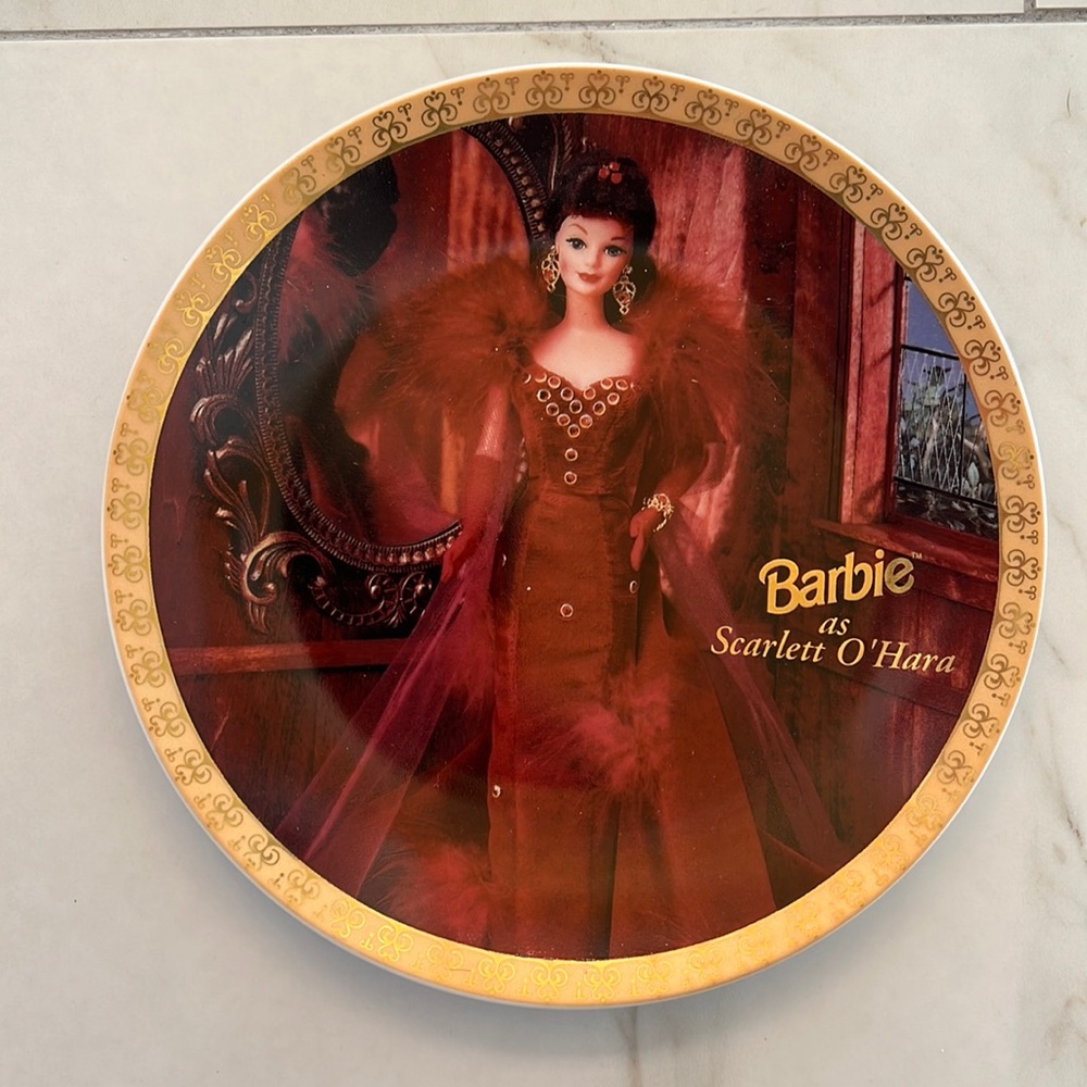 Barbie collector’s plate